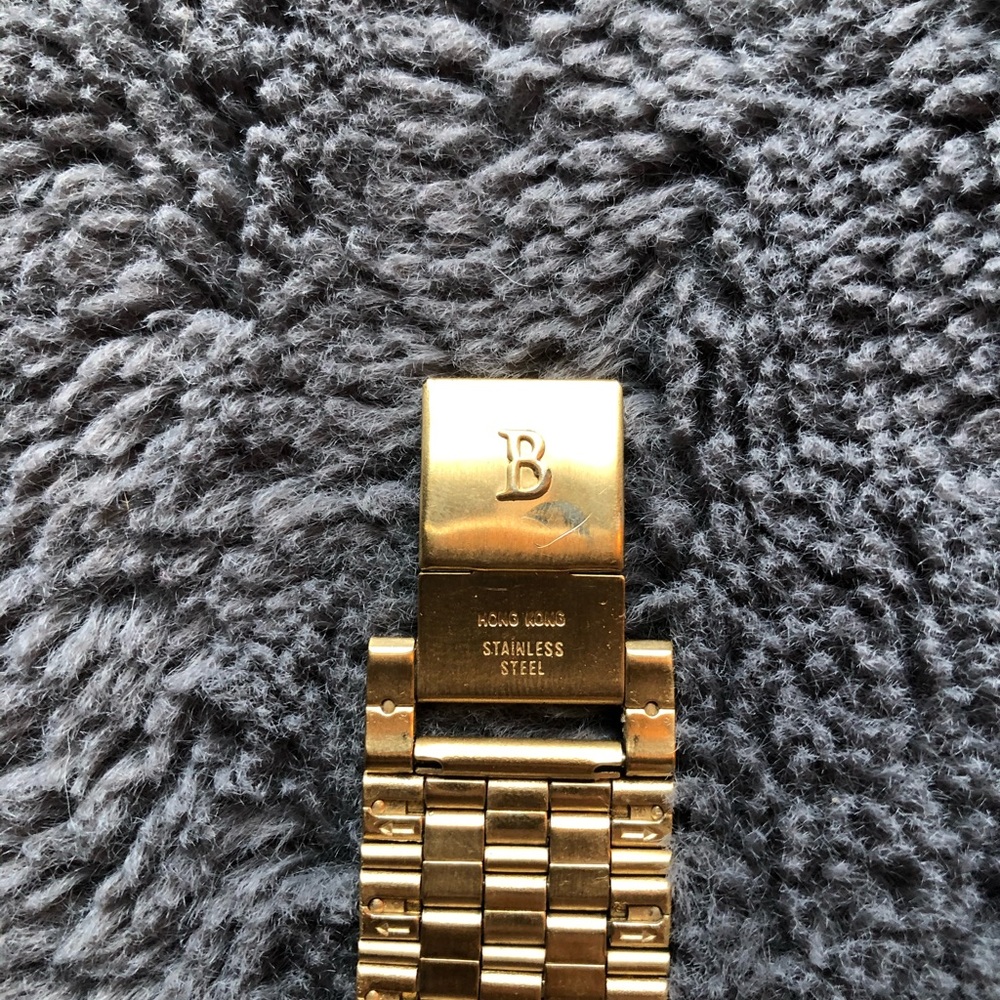 Gold BOLVA watch with diamond. - Picture 2 of 3
